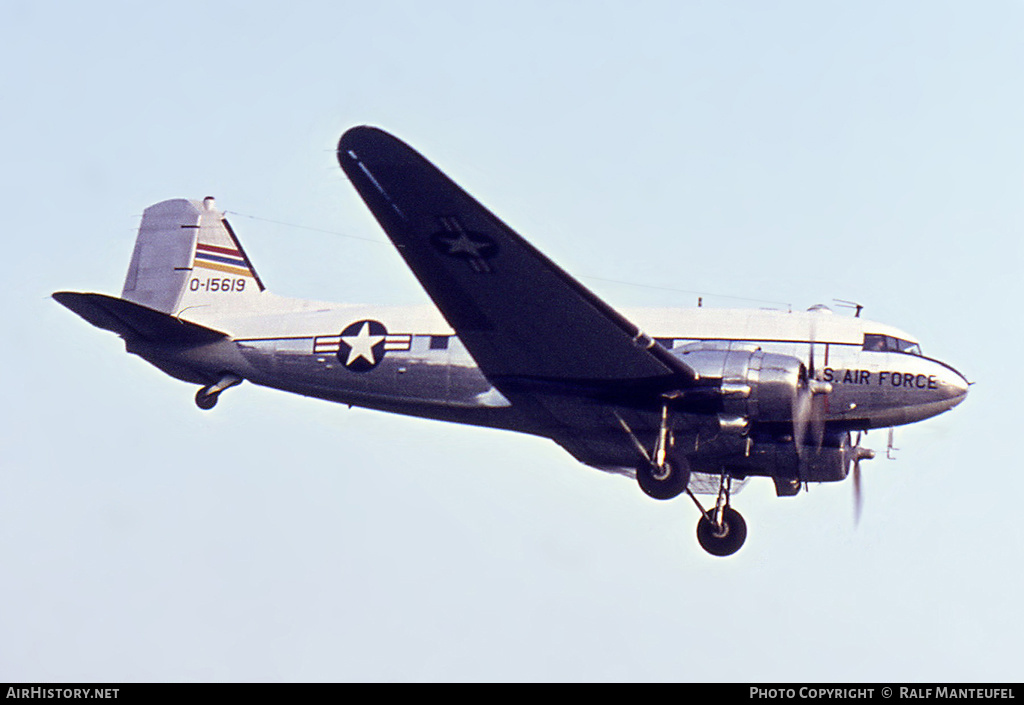 Aircraft Photo of 43-15619 / 0-15619 | Douglas C-47A Skytrain | USA - Air Force | AirHistory.net #576678