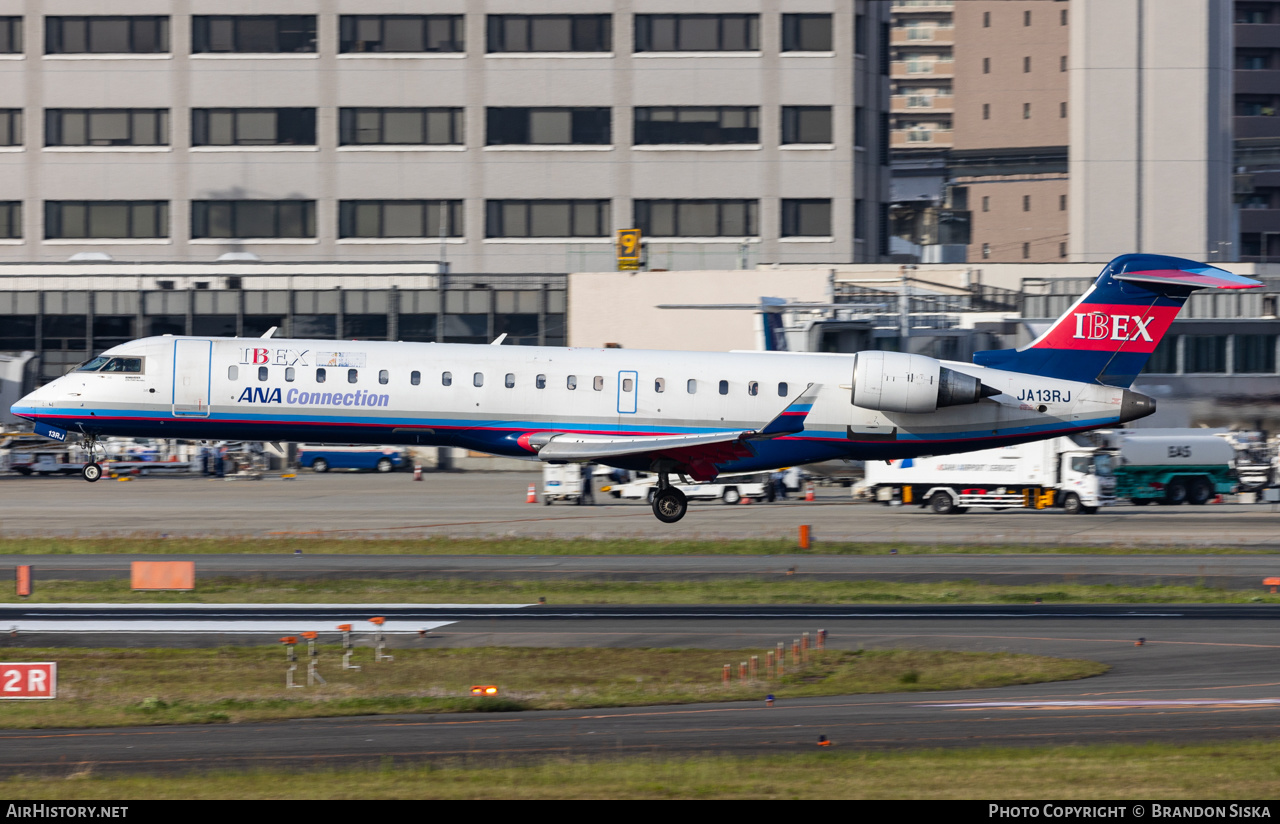 Aircraft Photo of JA13RJ | Bombardier CRJ-702 (CL-600-2C10) | Ibex Airlines | AirHistory.net #576685