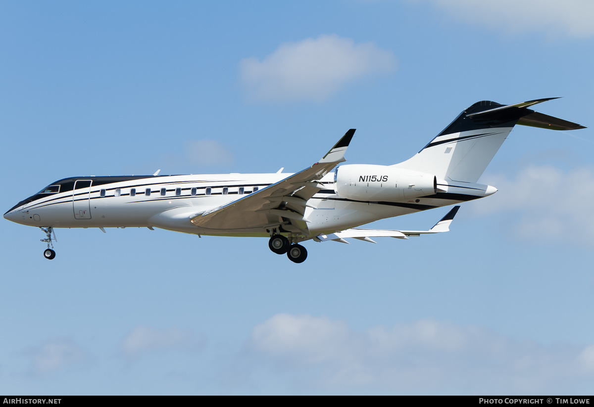 Aircraft Photo of N115JS | Bombardier Global 6000 (BD-700-1A10) | AirHistory.net #576697