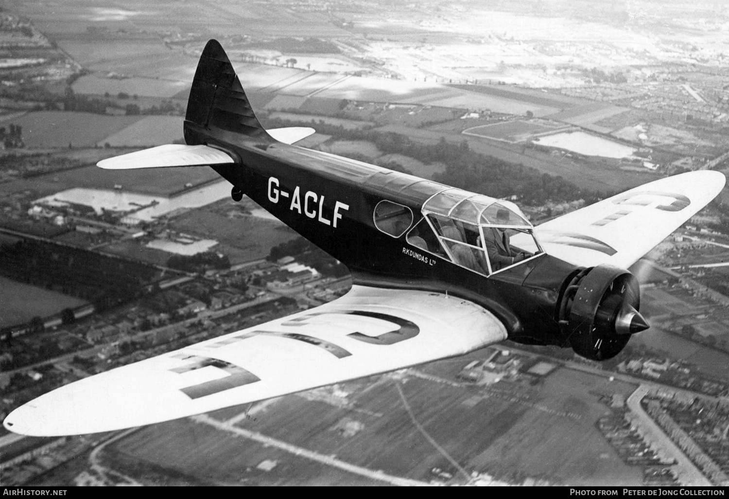 Aircraft Photo of G-ACLF | Airspeed AS-5B Courier | RK Dundas | AirHistory.net #576701