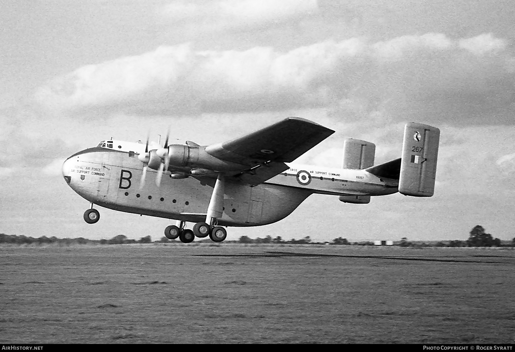 Aircraft Photo of XB267 | Blackburn B-101 Beverley C1 | UK - Air Force | AirHistory.net #576708