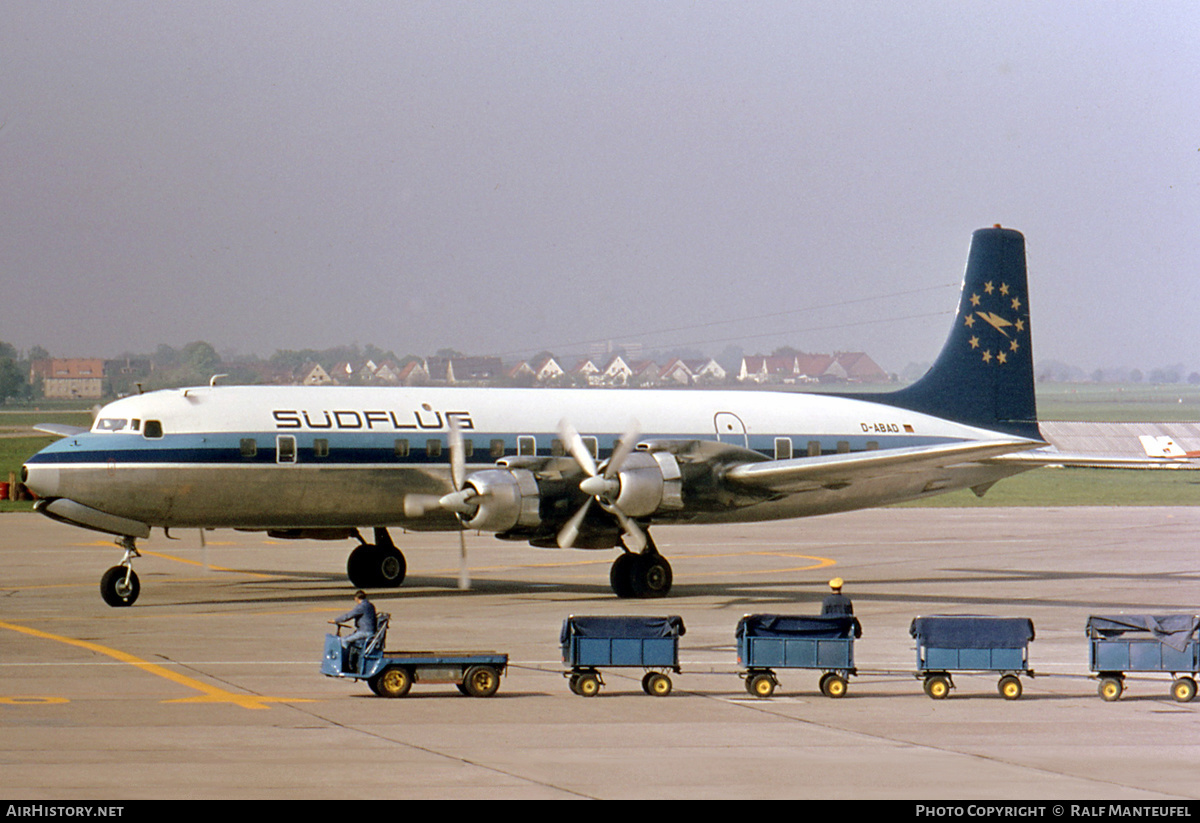 Aircraft Photo of D-ABAD | Douglas DC-7C | Südflug | AirHistory.net #576709