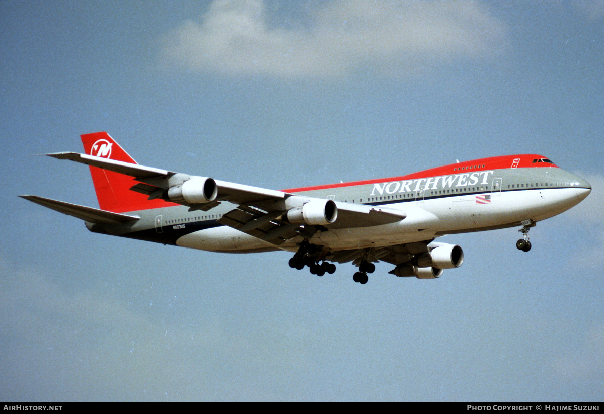 Aircraft Photo of N603US | Boeing 747-151 | Northwest Airlines | AirHistory.net #576713