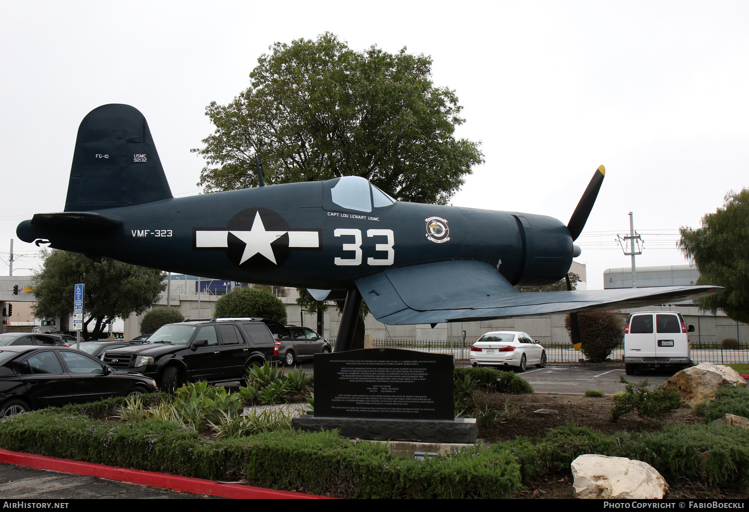 Aircraft Photo of 92132 | Goodyear FG-1D Corsair Replica | USA - Marines | AirHistory.net #576714