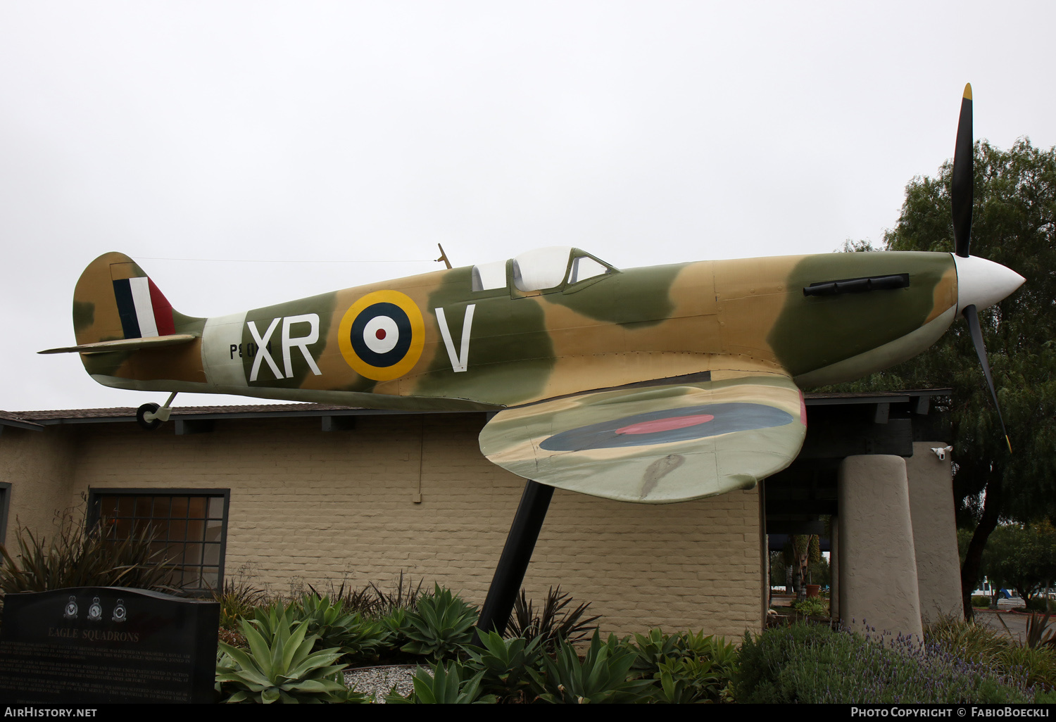 Aircraft Photo of P8080 | Supermarine 329 Spitfire Mk2A (Replica) | UK - Air Force | AirHistory.net #576715