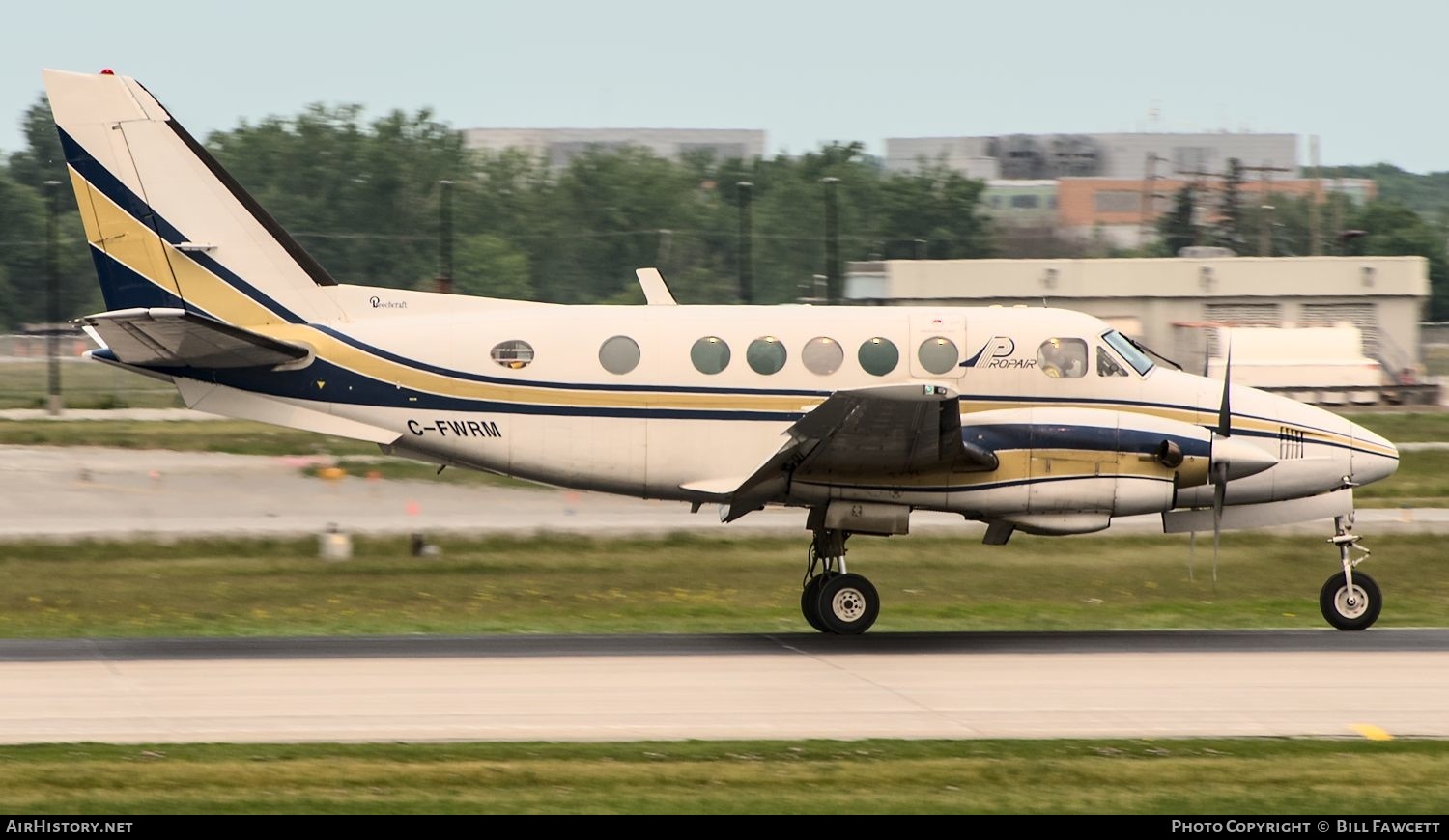 Aircraft Photo of C-FWRM | Beech A100 King Air | Propair | AirHistory.net #576735