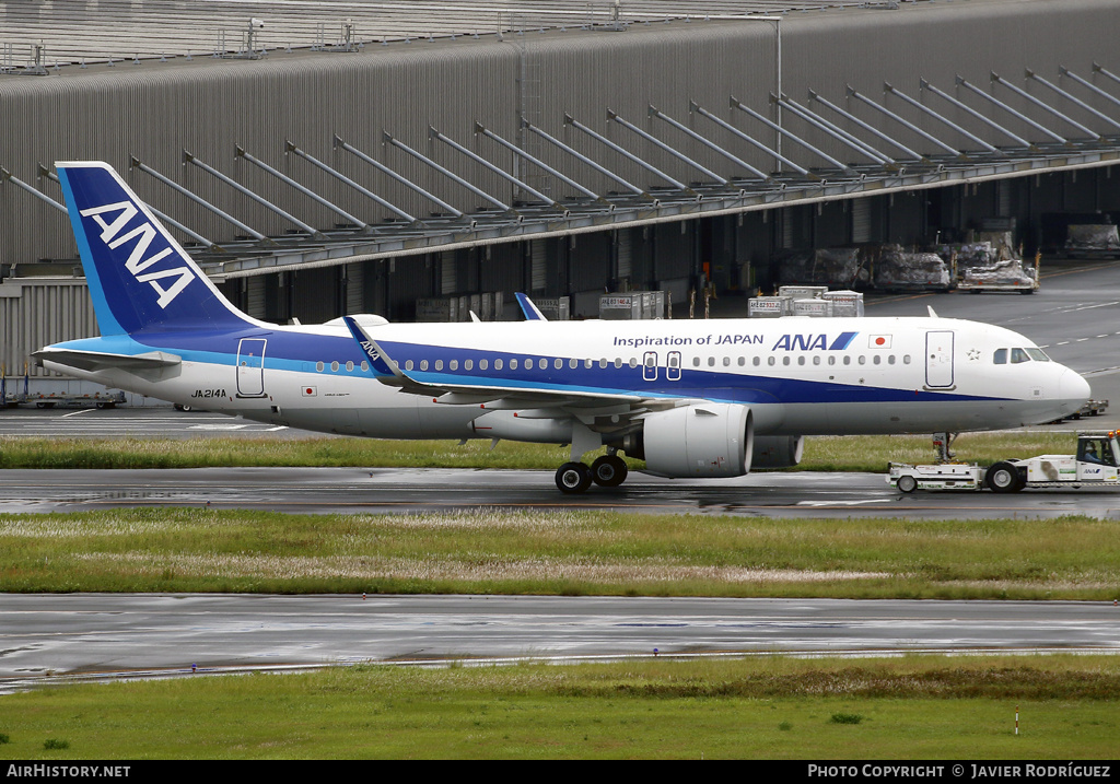 Aircraft Photo of JA214A | Airbus A320-271N | All Nippon Airways - ANA | AirHistory.net #576739