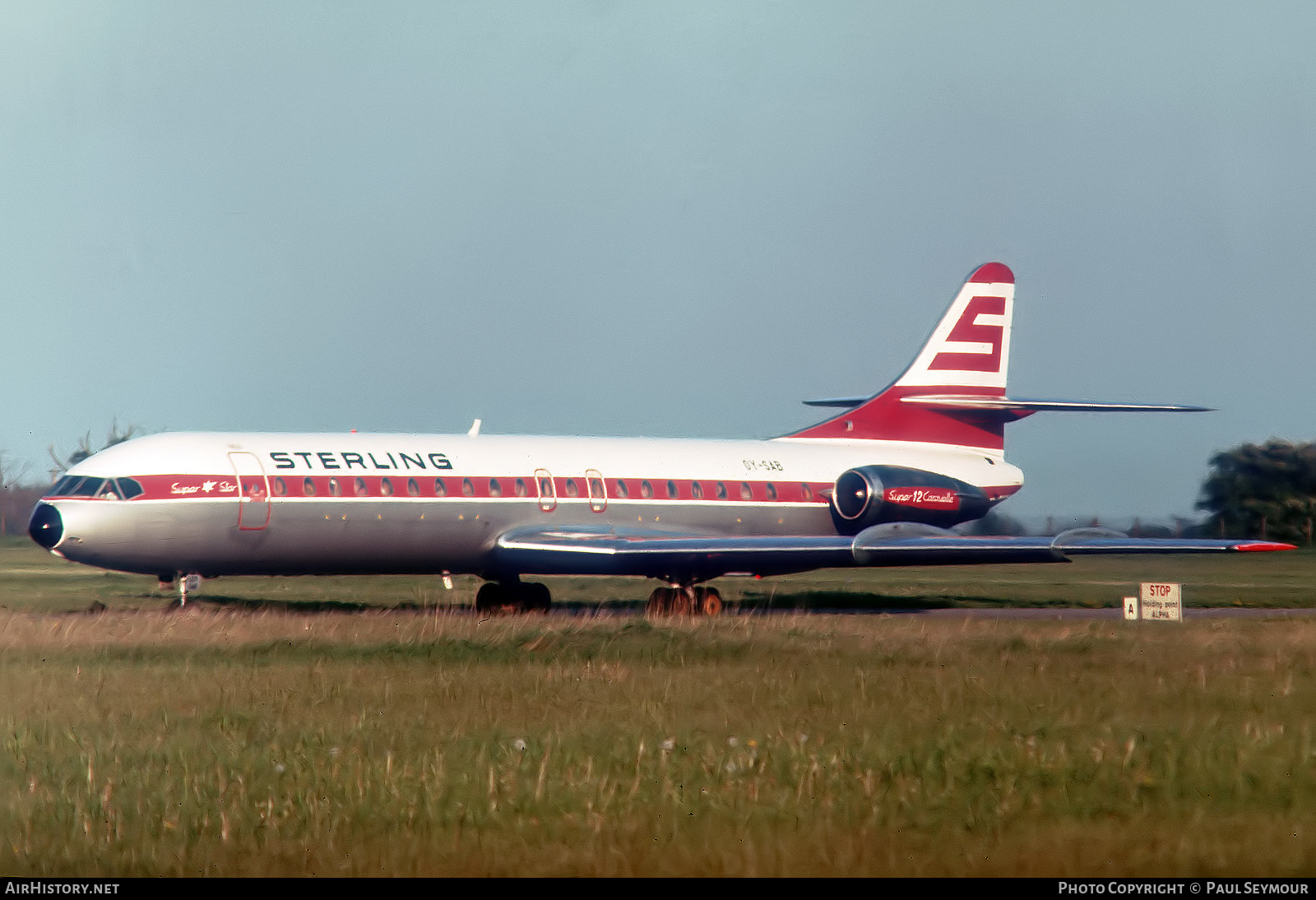 Aircraft Photo of OY-SAB | Aerospatiale SE-210 Caravelle 12 | Sterling Airways | AirHistory.net #576742