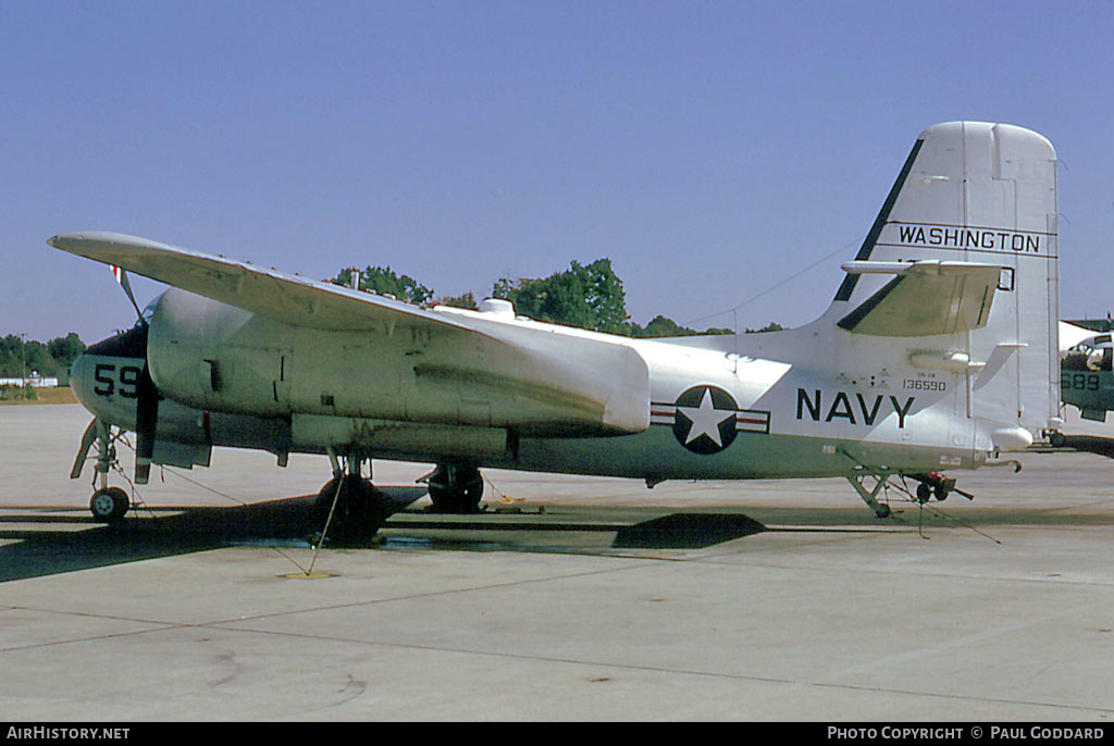 Aircraft Photo of 136590 | Grumman US-2B Tracker (G-89) | USA - Navy | AirHistory.net #576758