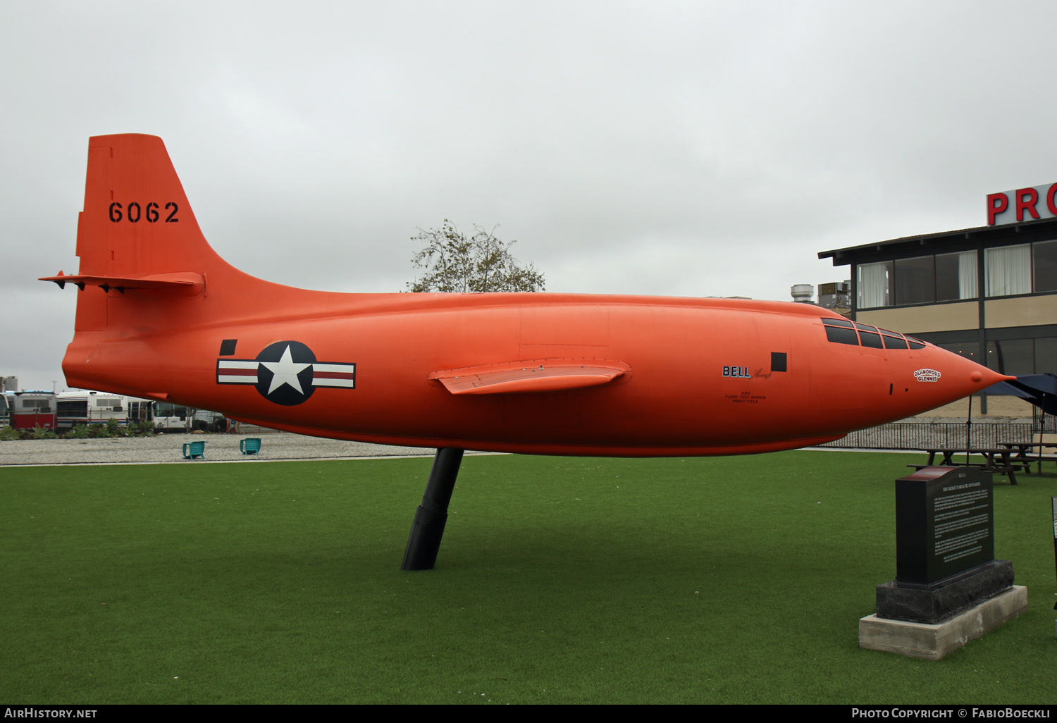Aircraft Photo of 46-62 / 6062 | Bell X-1 (replica) | USA - Air Force | AirHistory.net #576767