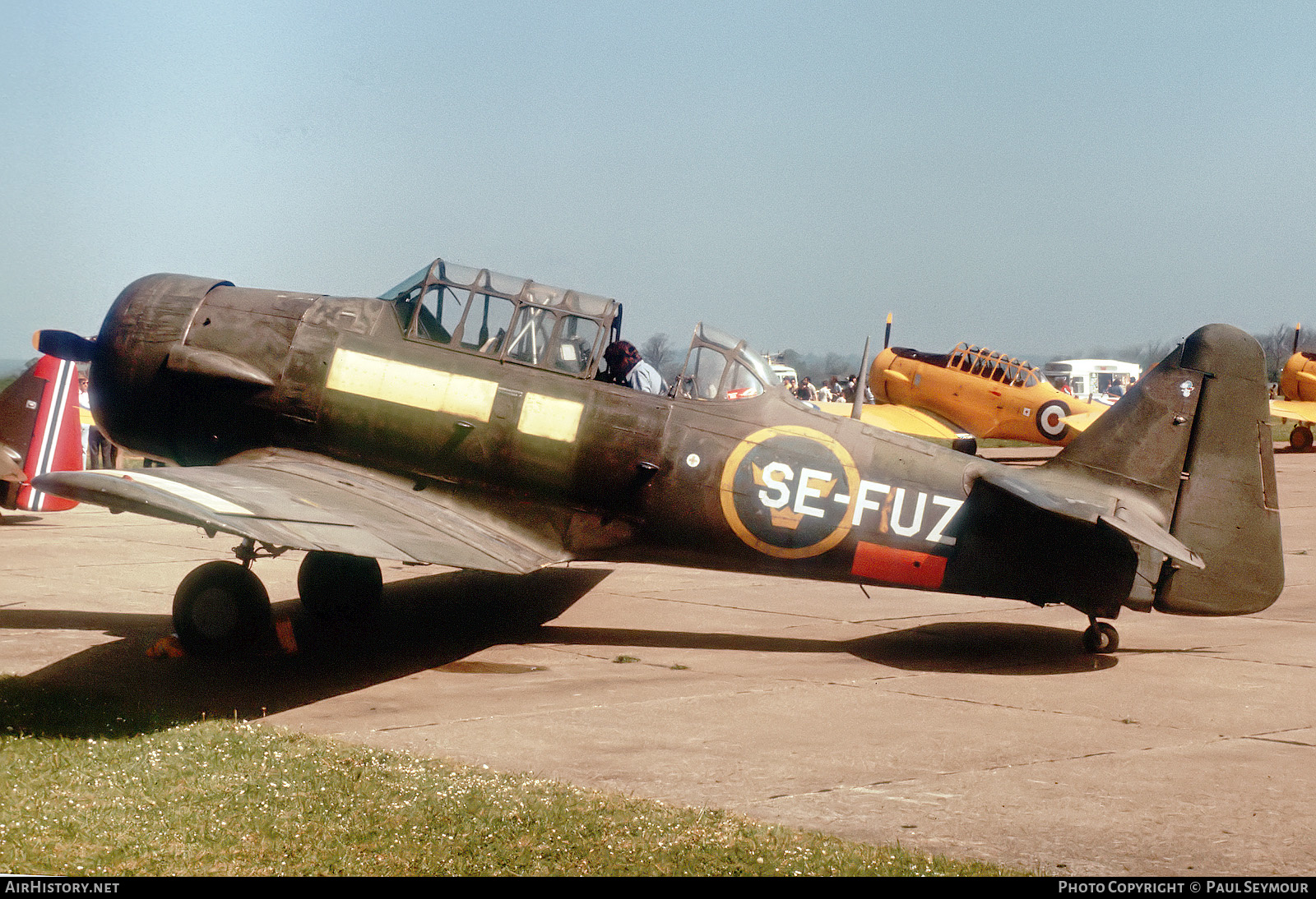 Aircraft Photo of SE-FUZ | North American AT-16 Harvard IIB | AirHistory.net #576769