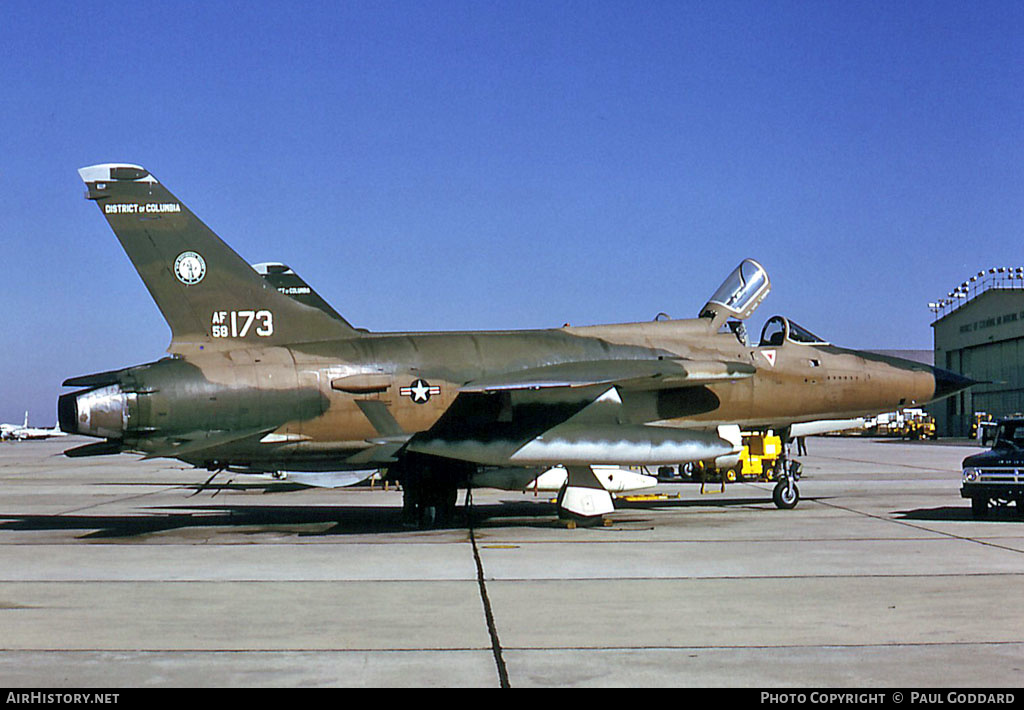 Aircraft Photo of 58-1173 / AF58-173 | Republic F-105D Thunderchief | USA - Air Force | AirHistory.net #576775