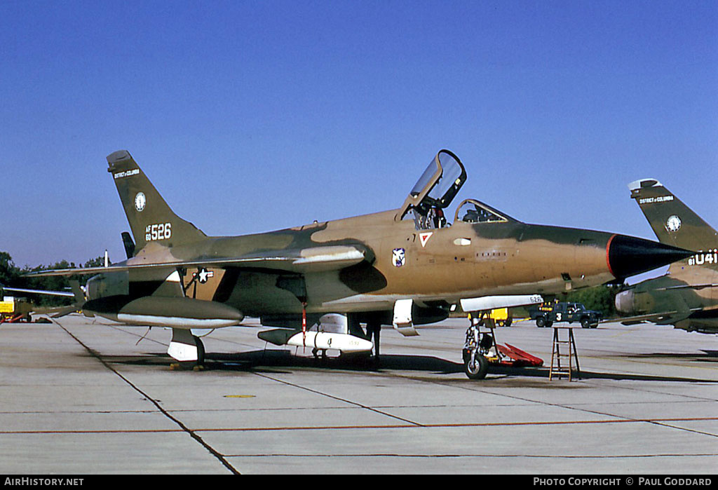 Aircraft Photo of 60-0526 / AF60-526 | Republic F-105D Thunderchief | USA - Air Force | AirHistory.net #576779