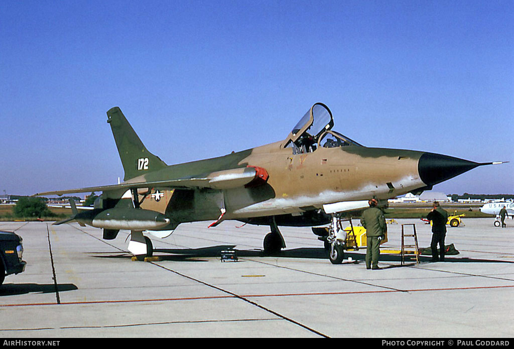 Aircraft Photo of 58-1172 / AF58-172 | Republic F-105D Thunderchief | USA - Air Force | AirHistory.net #576781
