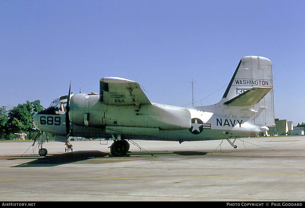 Aircraft Photo of 136689 | Grumman US-2B Tracker (G-89) | USA - Navy | AirHistory.net #576783