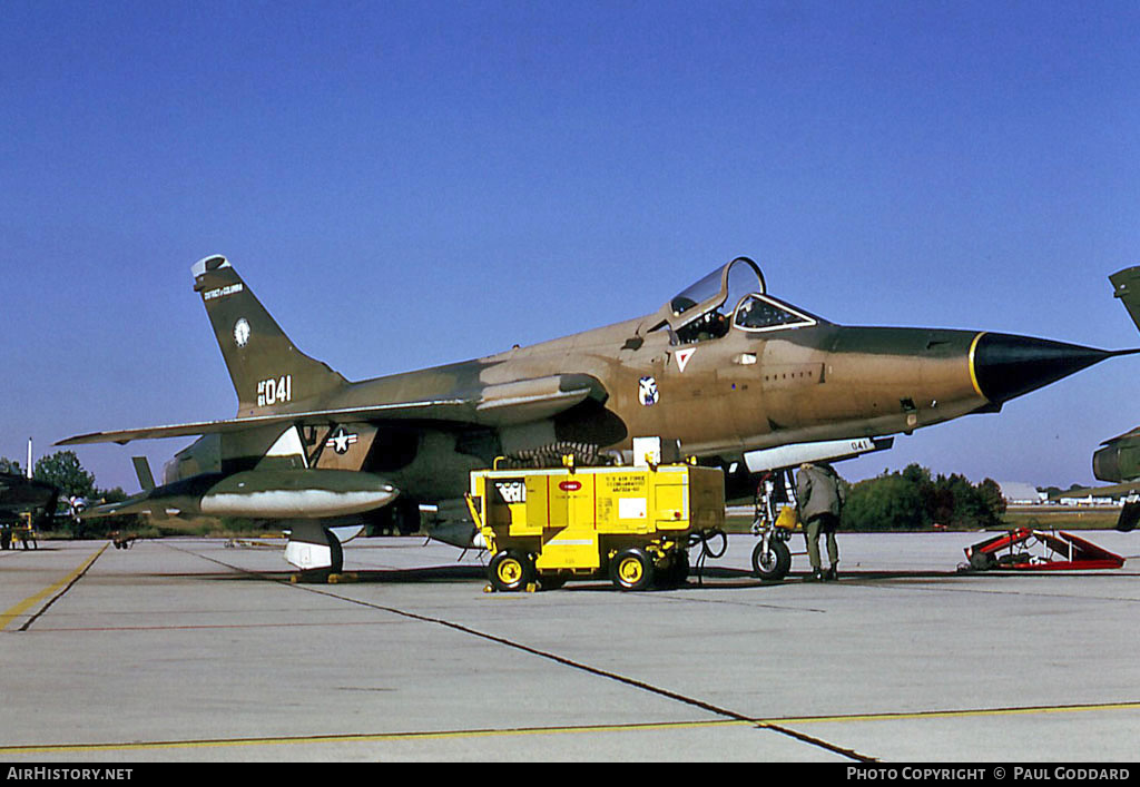Aircraft Photo of 61-0041 / AF61-041 | Republic F-105D Thunderchief | USA - Air Force | AirHistory.net #576785