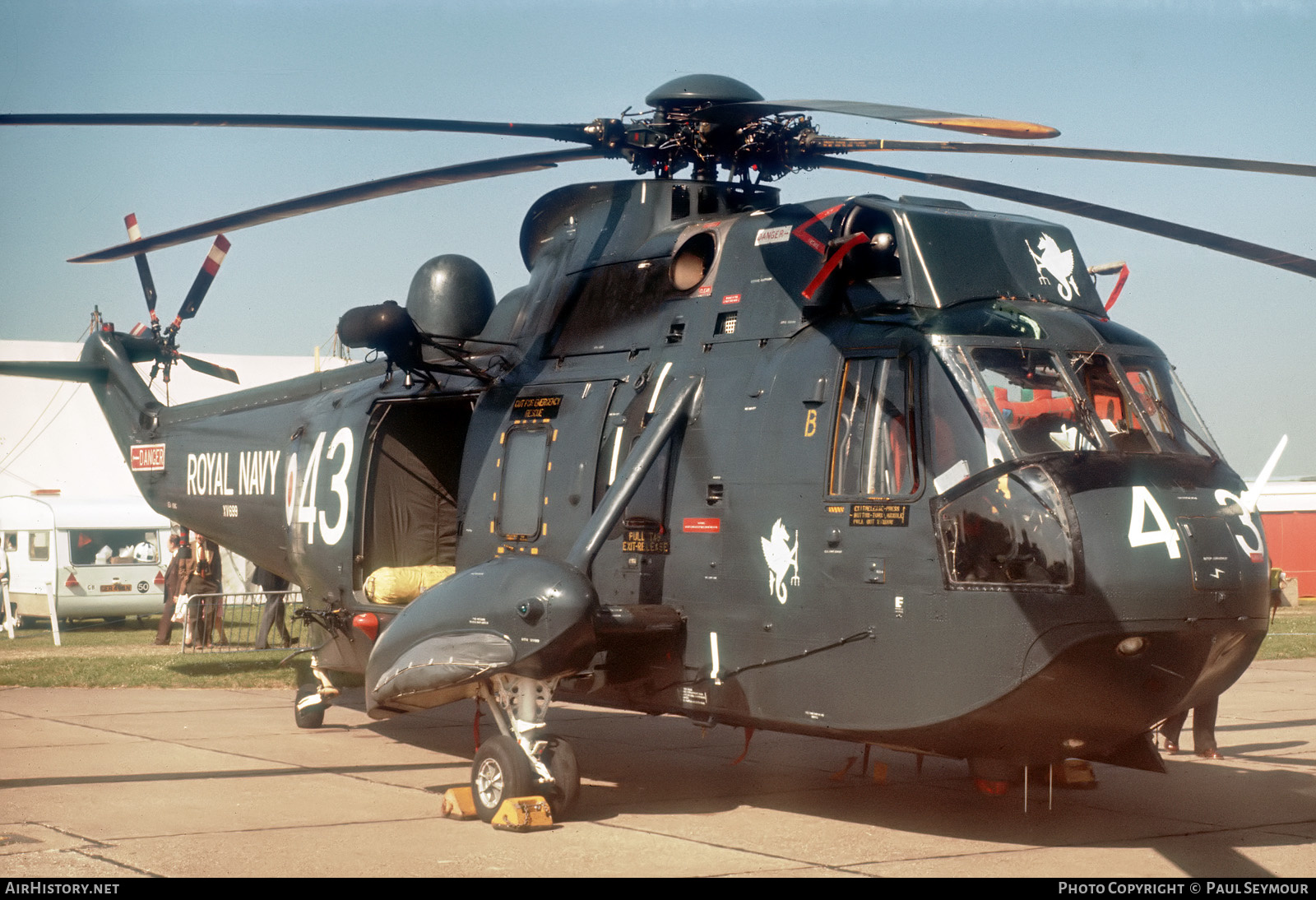 Aircraft Photo of XV699 | Westland WS-61 Sea King HAS2 | UK - Navy | AirHistory.net #576786