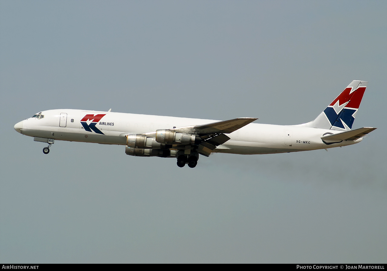 Aircraft Photo of 9G-MKC | Douglas DC-8-55(F) | MK Airlines | AirHistory.net #576792