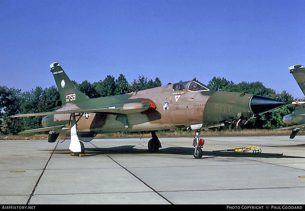 Aircraft Photo of 59-1759 / AF59-759 | Republic F-105D Thunderchief | USA - Air Force | AirHistory.net #576793