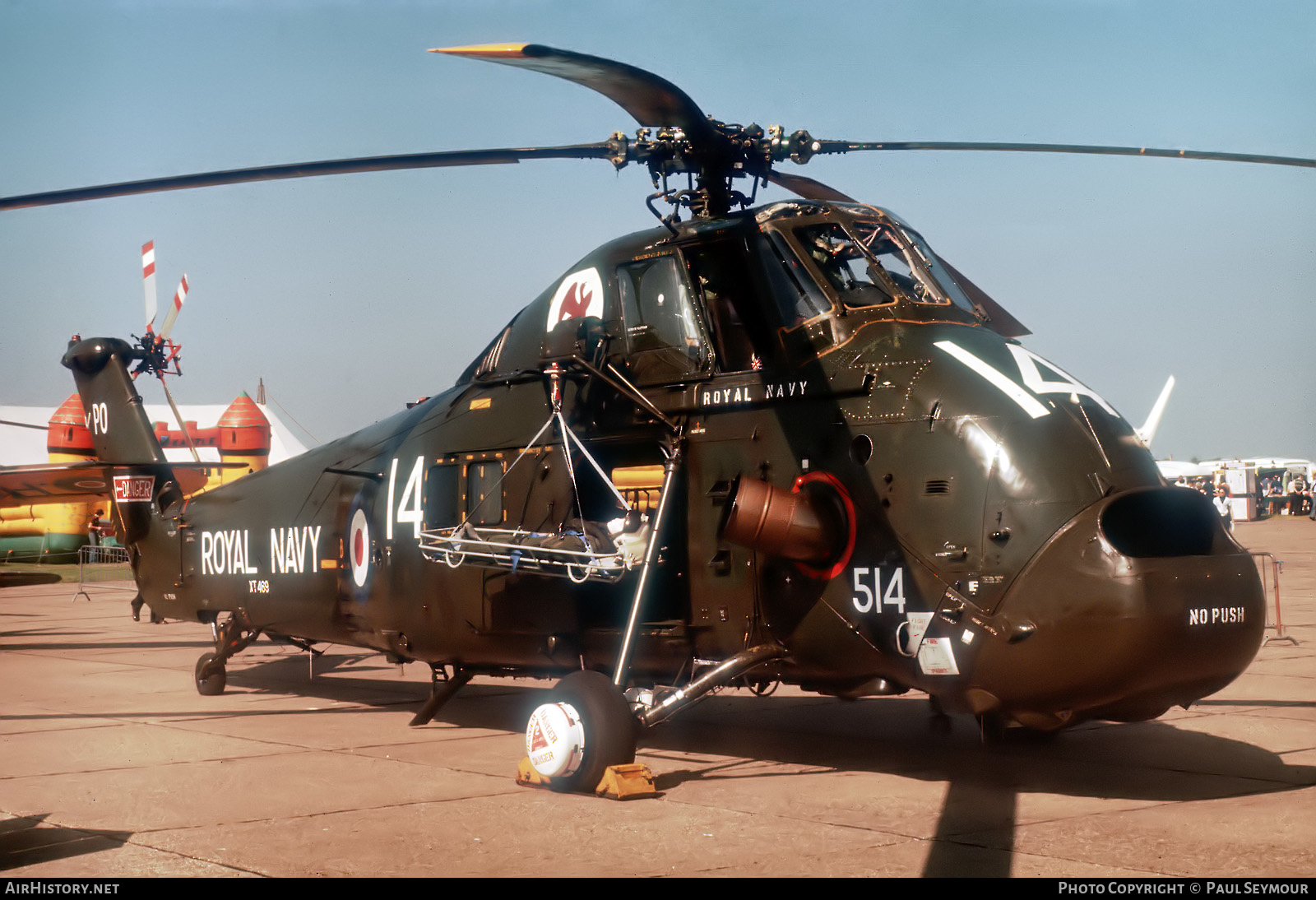 Aircraft Photo of XT469 | Westland WS-58 Wessex HU.5 | UK - Navy | AirHistory.net #576799