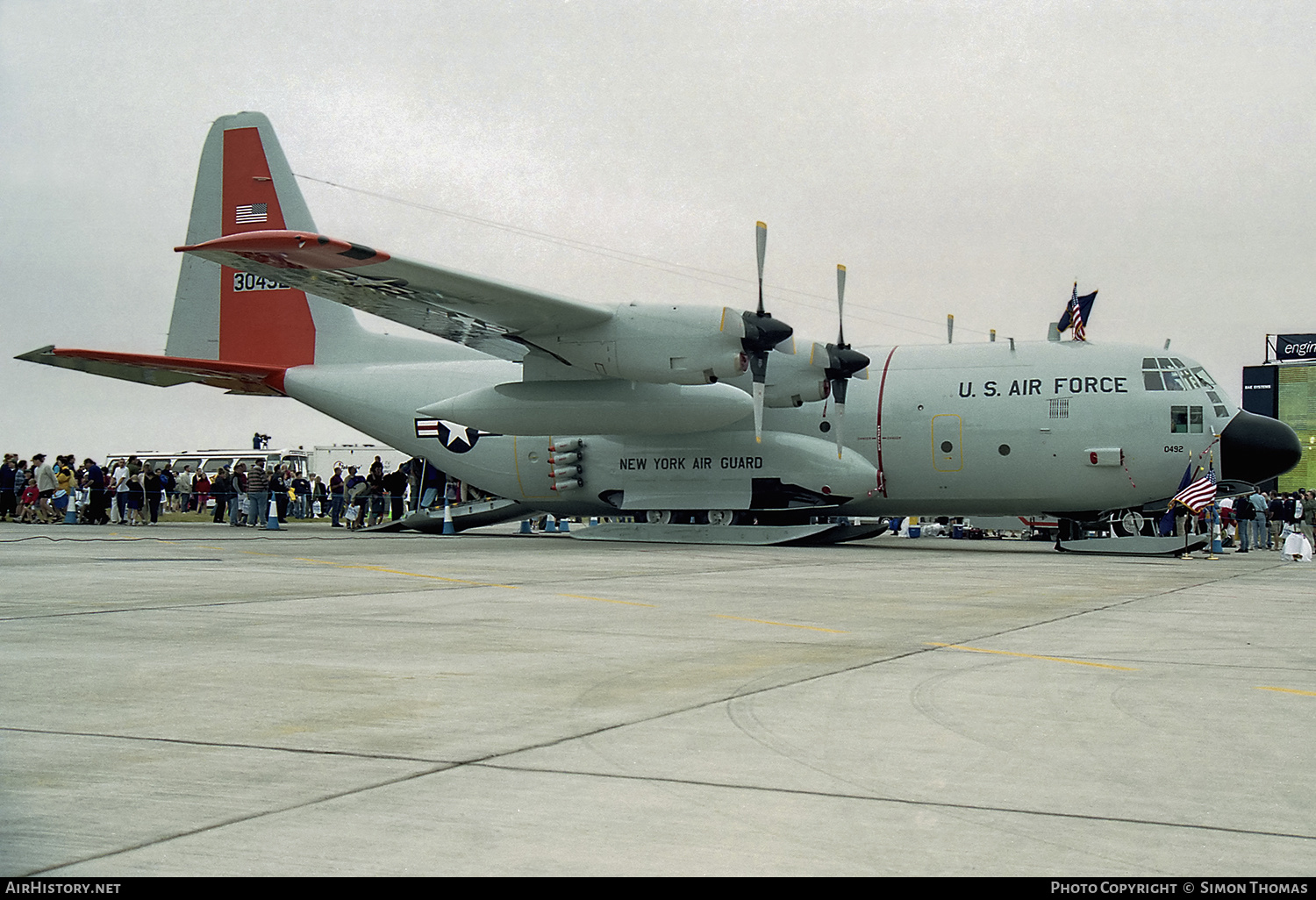 Aircraft Photo of 83-0492 / 30492 | Lockheed LC-130H Hercules (L-382) | USA - Air Force | AirHistory.net #576810