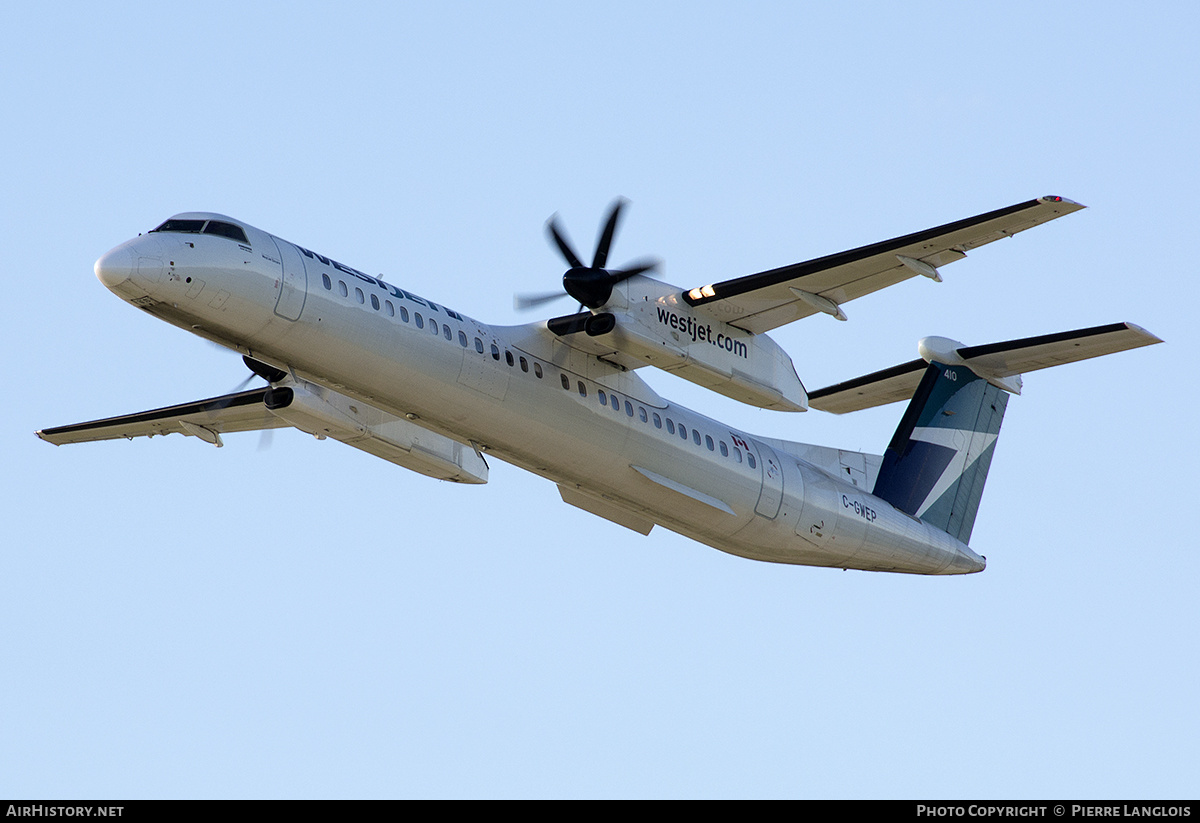 Aircraft Photo of C-GWEP | Bombardier DHC-8-402 Dash 8 | WestJet | AirHistory.net #576826