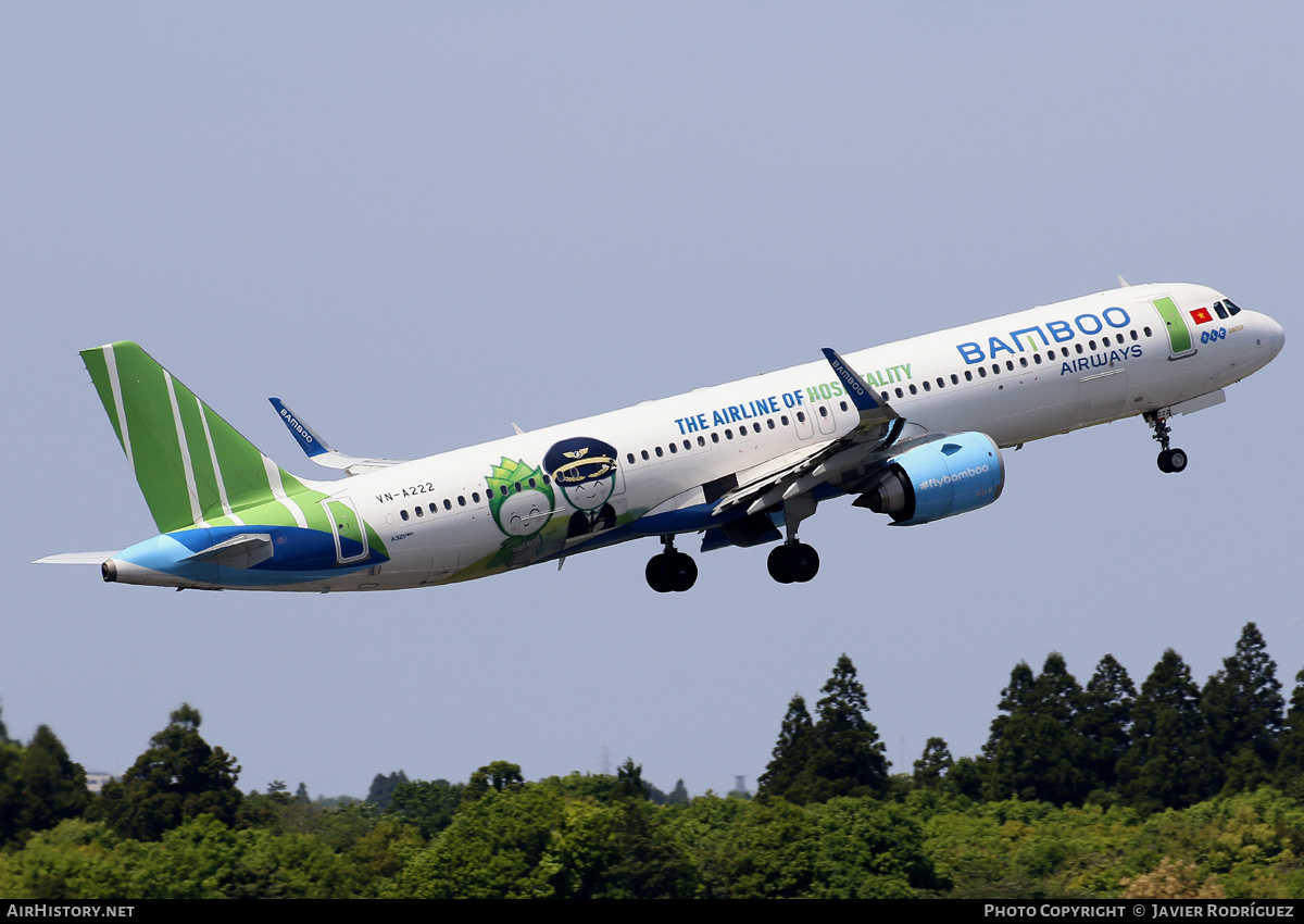 Aircraft Photo of VN-A222 | Airbus A321-251NX | Bamboo Airways | AirHistory.net #576835
