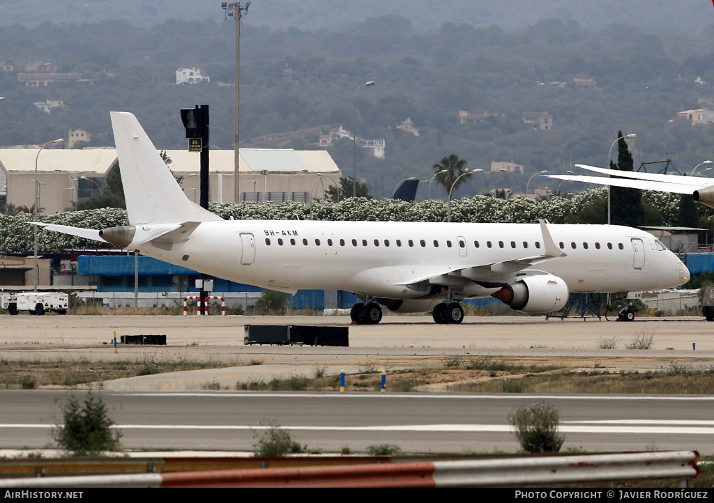 Aircraft Photo of 9H-AKM | Embraer 195LR (ERJ-190-200LR) | AirHistory.net #576845