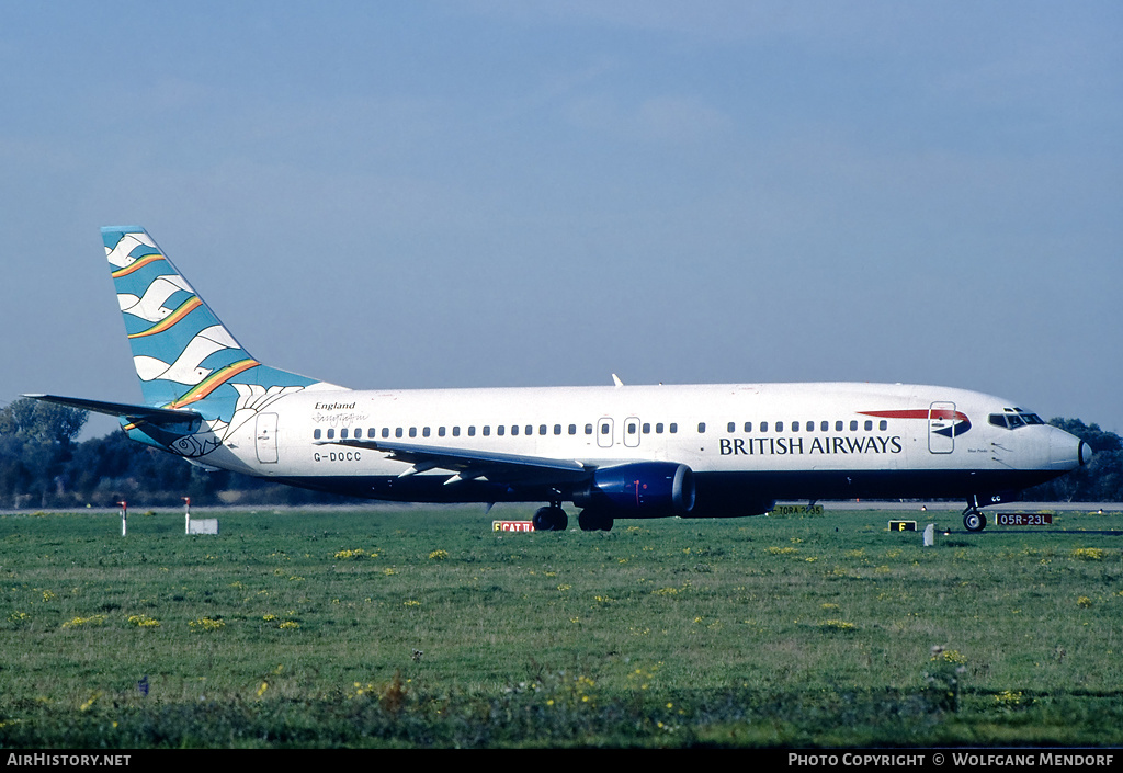 Aircraft Photo of G-DOCC | Boeing 737-436 | British Airways | AirHistory.net #576847