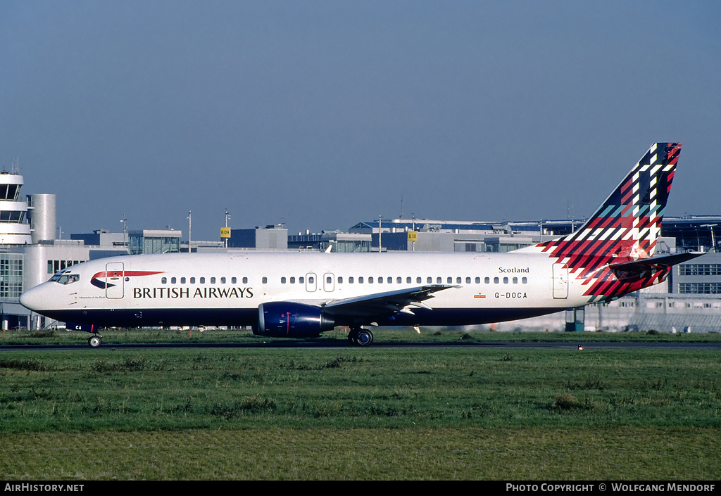 Aircraft Photo of G-DOCA | Boeing 737-436 | British Airways | AirHistory.net #576849