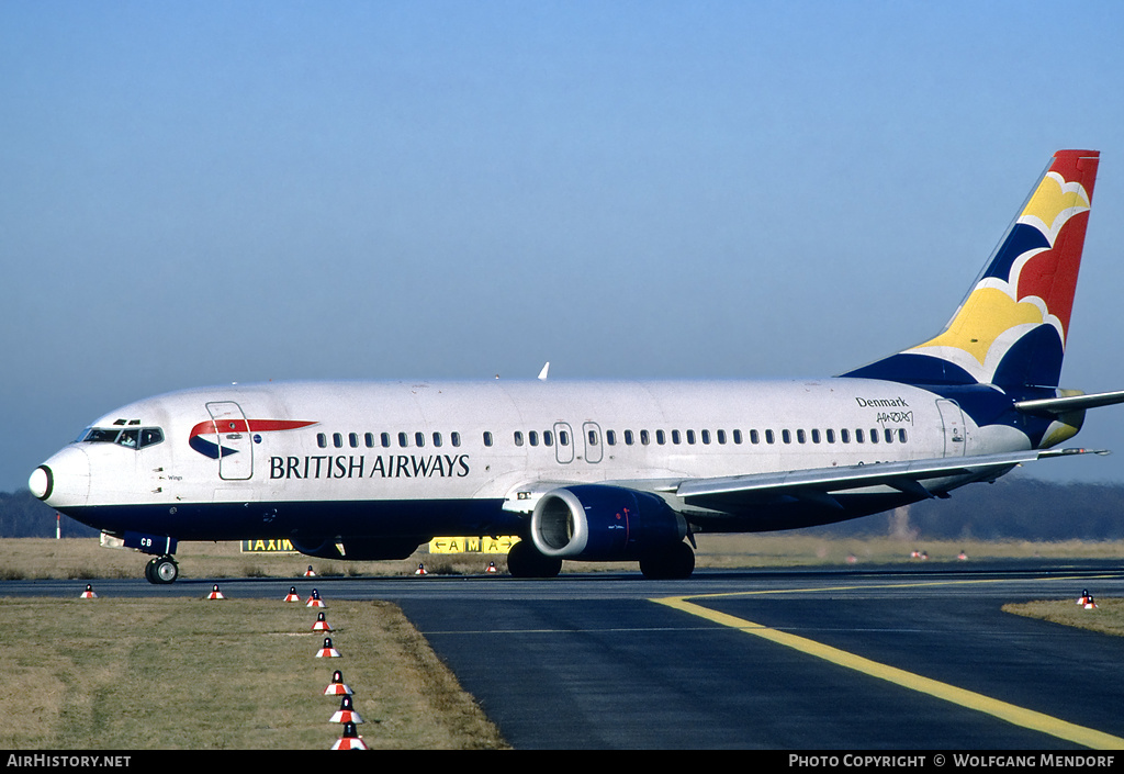 Aircraft Photo of G-DOCB | Boeing 737-436 | British Airways | AirHistory.net #576852
