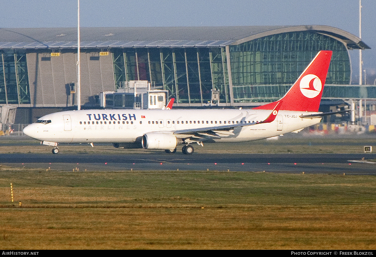 Aircraft Photo of TC-JGJ | Boeing 737-8F2 | Turkish Airlines | AirHistory.net #576860
