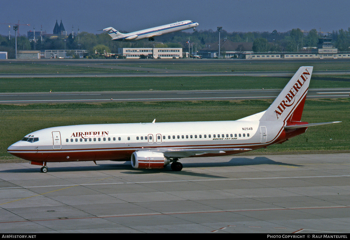 Aircraft Photo of N25AB | Boeing 737-4Y0 | Air Berlin | AirHistory.net #576867