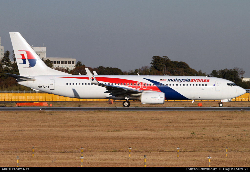 Aircraft Photo of 9M-MXJ | Boeing 737-8H6 | Malaysia Airlines | AirHistory.net #576872