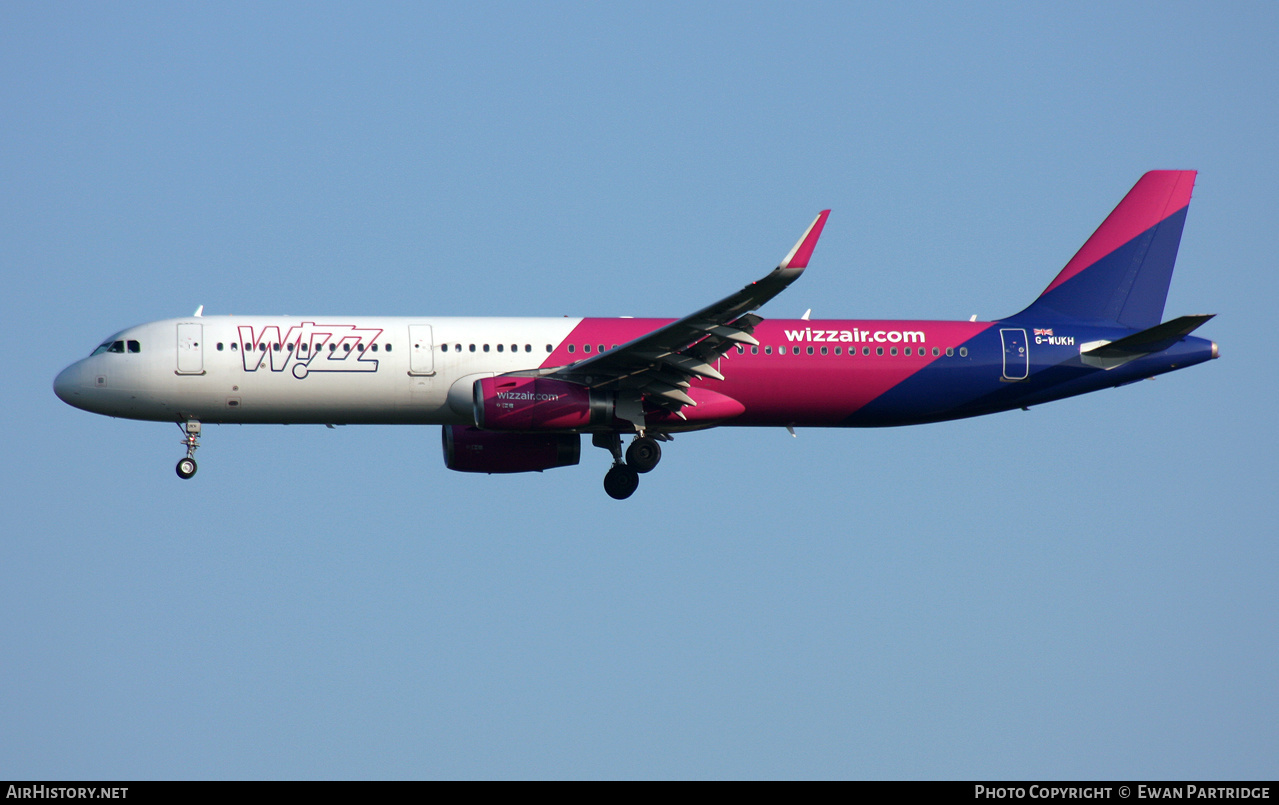 Aircraft Photo of G-WUKH | Airbus A321-231 | Wizz Air | AirHistory.net #576888