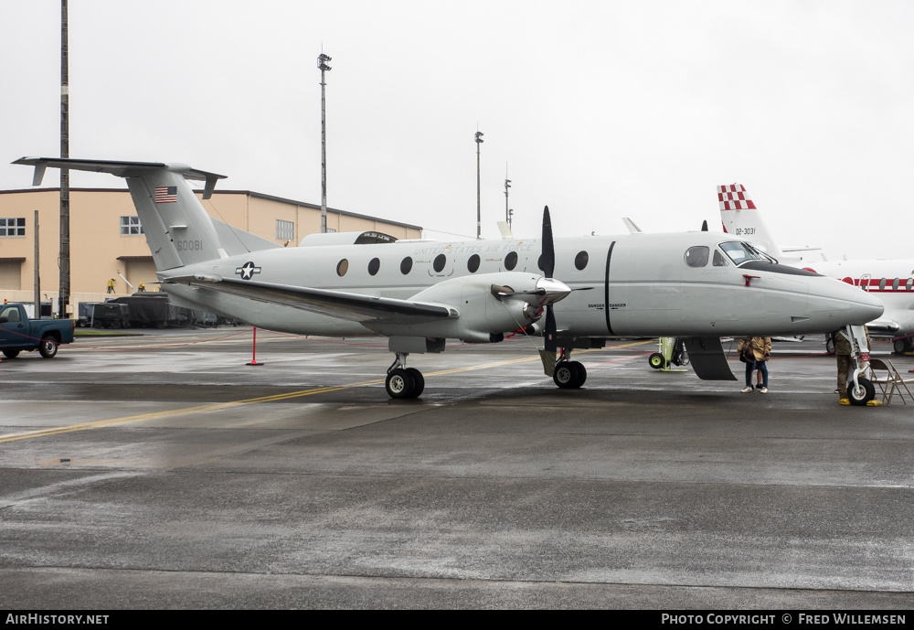 Aircraft Photo of 86-0081 / 60081 | Beech C-12J Huron | AirHistory.net #576945