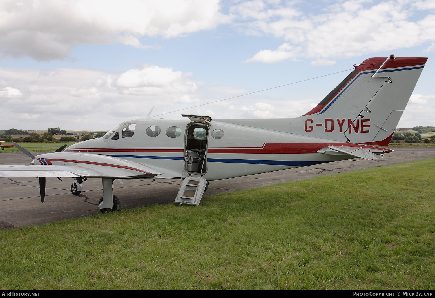 Aircraft Photo of G-DYNE | Cessna 414 | AirHistory.net #576961