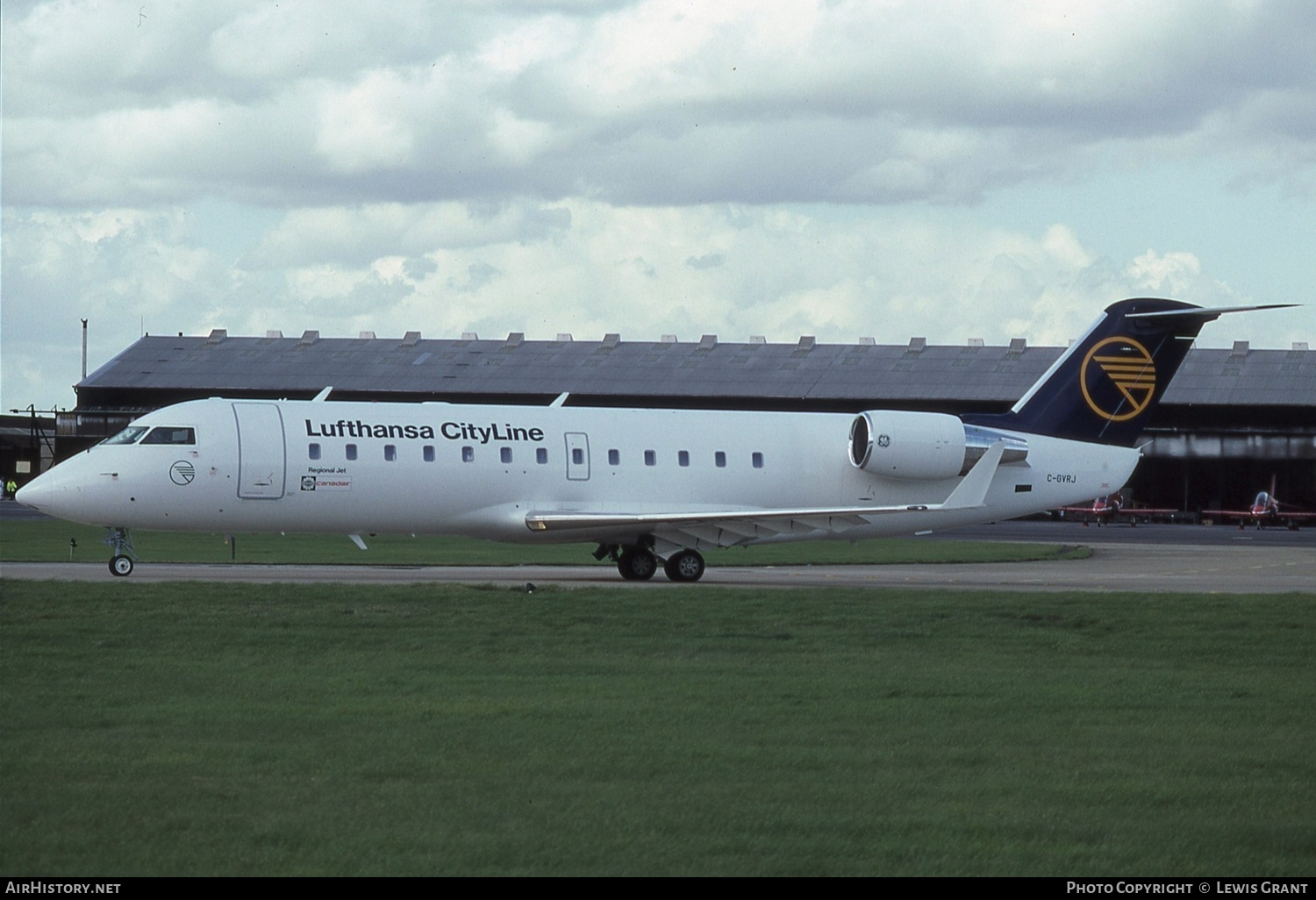 Aircraft Photo of C-GVRJ | Canadair CRJ-100ER (CL-600-2B19) | Lufthansa CityLine | AirHistory.net #576976
