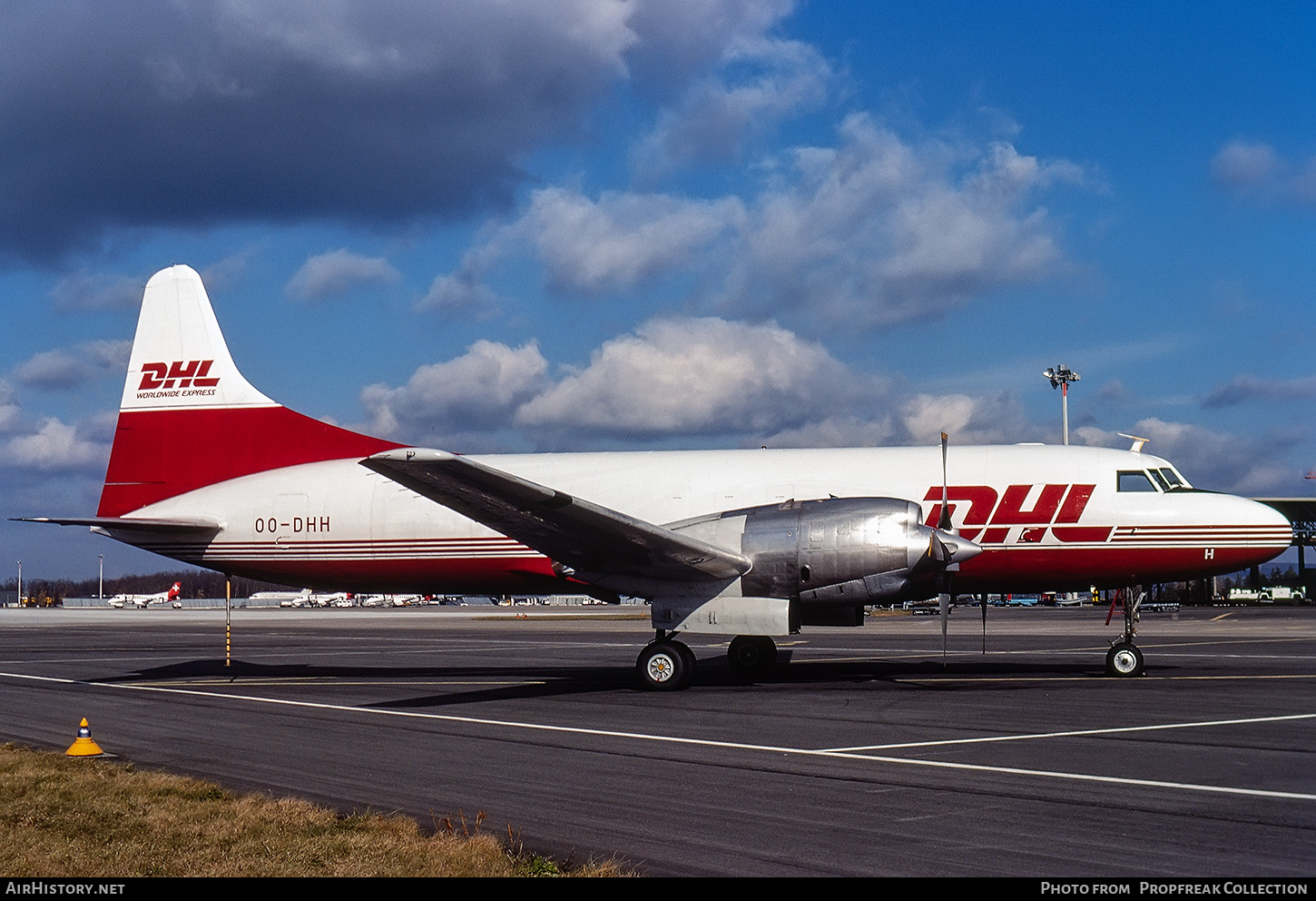 Aircraft Photo of OO-DHH | Convair 580/F | DHL Worldwide Express | AirHistory.net #576978
