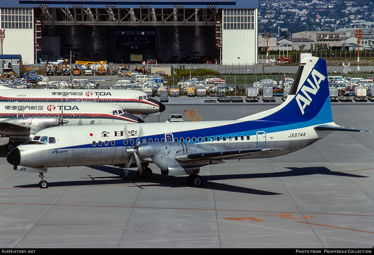 Aircraft Photo of JA8744 | NAMC YS-11A-213 | All Nippon Airways - ANA | AirHistory.net #576984