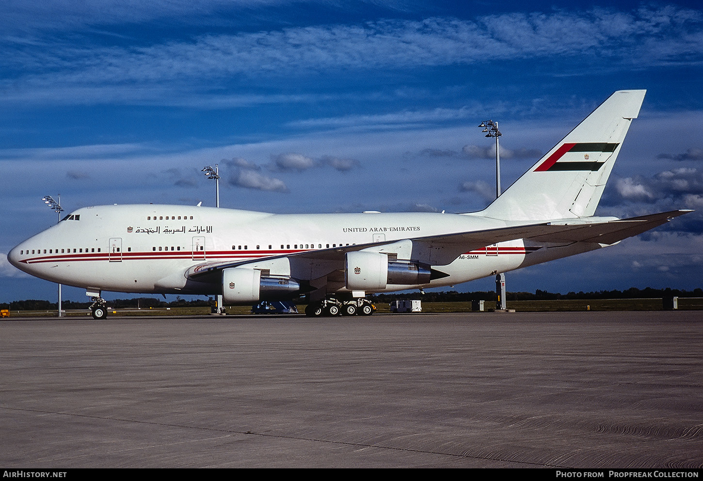 Aircraft Photo of A6-SMM | Boeing 747SP-31 | United Arab Emirates Government | AirHistory.net #576985