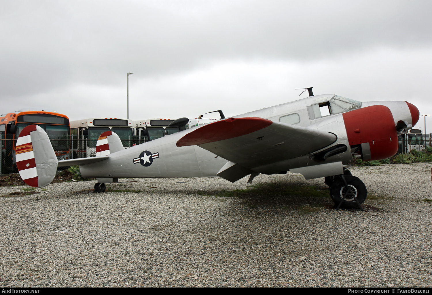 Aircraft Photo of N81GB | Beech C18S | USA - Air Force | AirHistory.net #576993