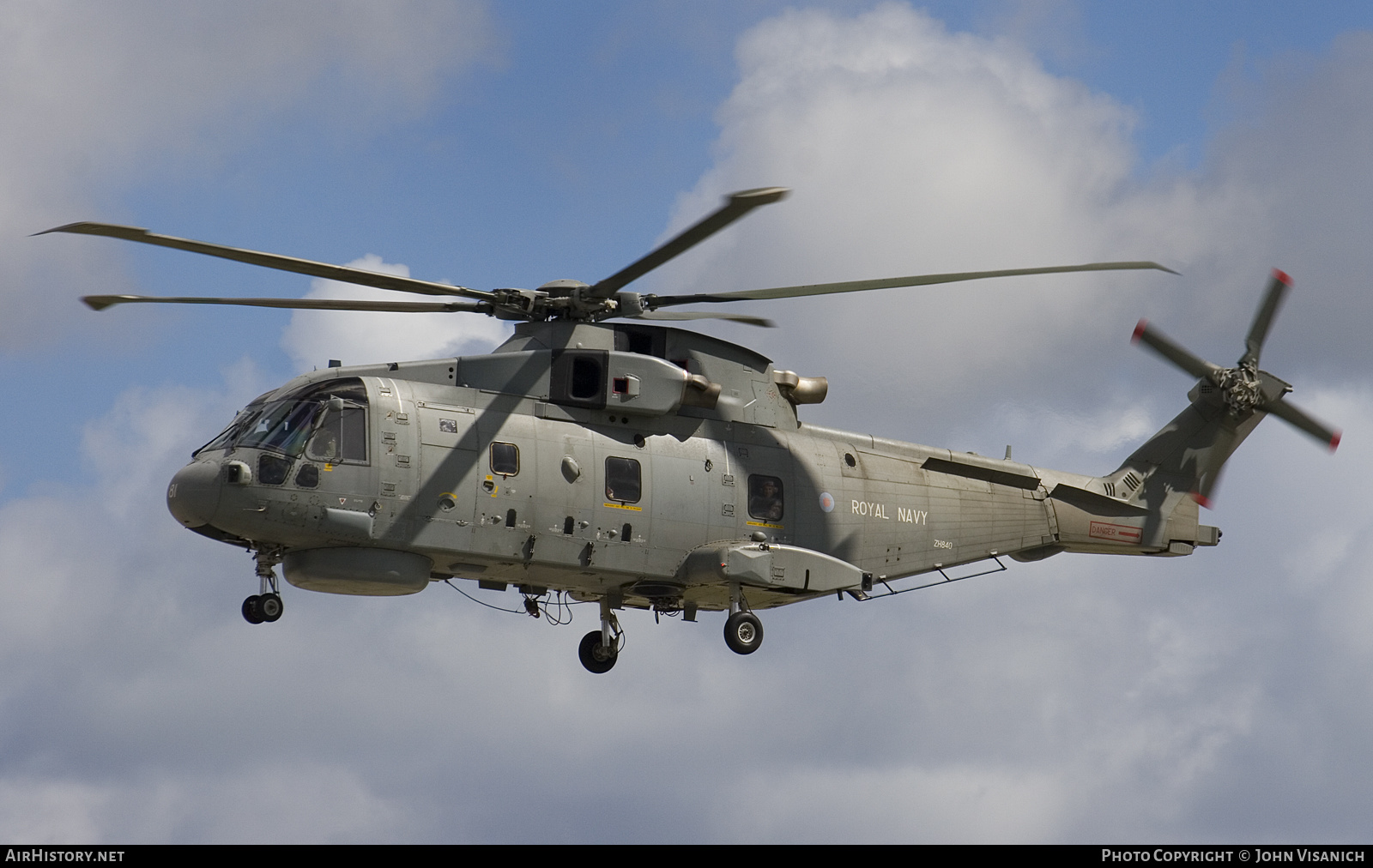 Aircraft Photo of ZH840 | EHI EH101-111 Merlin HM1 | UK - Navy | AirHistory.net #576994