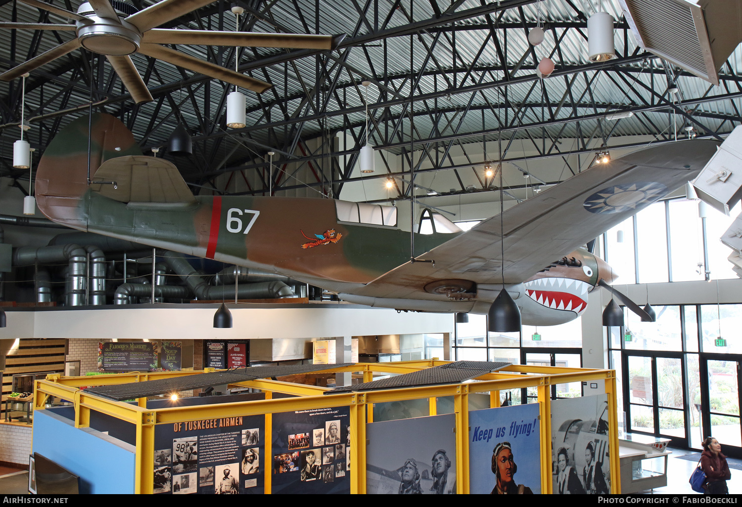 Aircraft Photo of 67 | Curtiss P-40E Warhawk (model) | AirHistory.net #576995