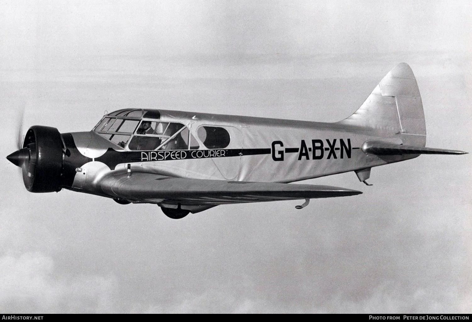 Aircraft Photo of G-ABXN | Airspeed AS-5 Courier | AirHistory.net #576997