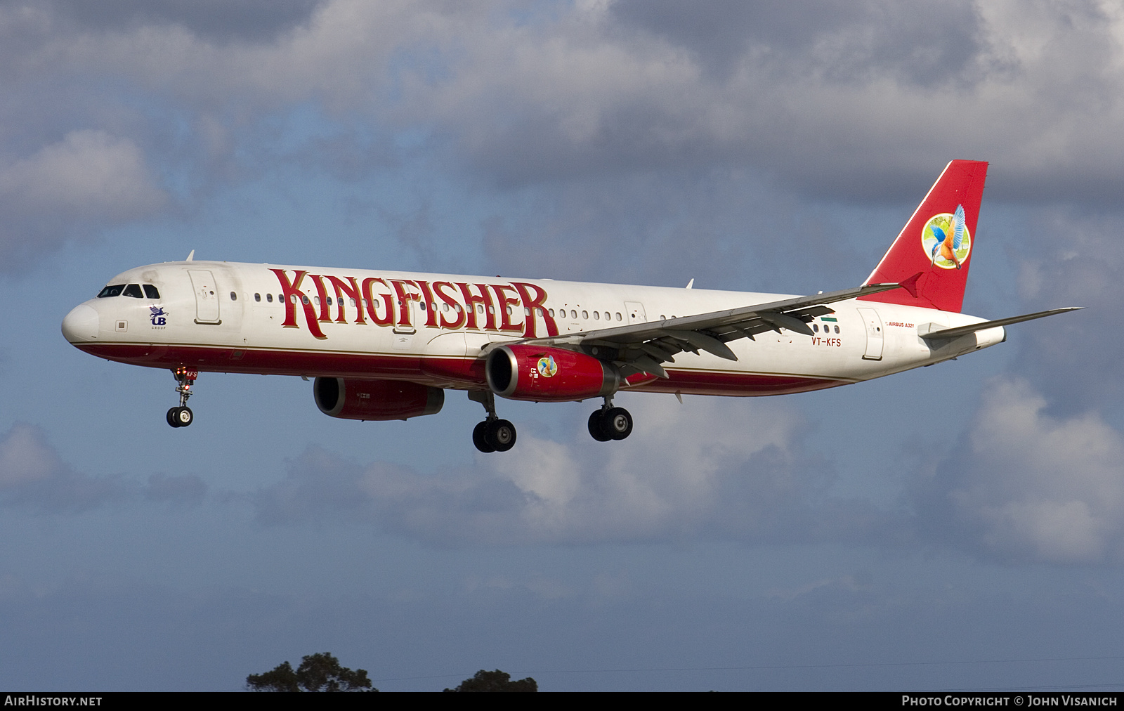 Aircraft Photo of VT-KFS | Airbus A321-231 | Kingfisher Airlines | AirHistory.net #576998