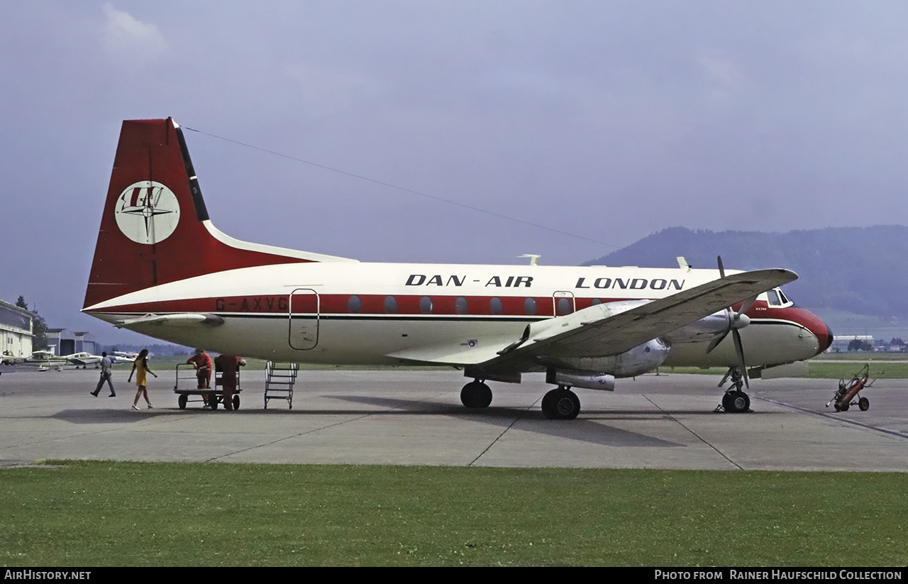 Aircraft Photo of G-AXVG | Hawker Siddeley HS-748 Srs2A/226 | Dan-Air Skyways | AirHistory.net #577006