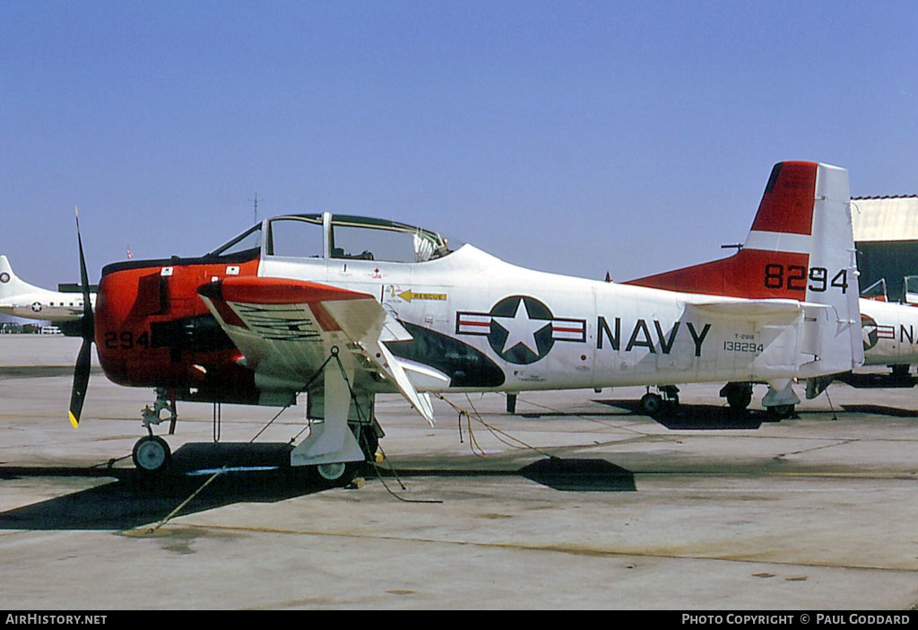 Aircraft Photo of 138294 | North American T-28B Trojan | USA - Navy | AirHistory.net #577008
