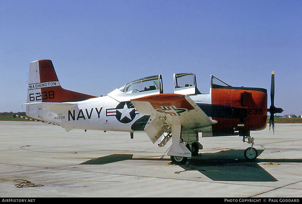 Aircraft Photo of 146238 | North American T-28C Trojan | USA - Navy | AirHistory.net #577010