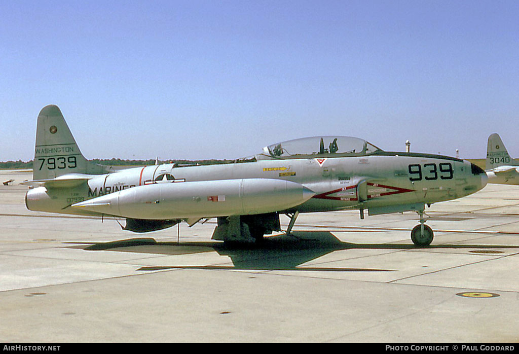 Aircraft Photo of 137939 | Lockheed T-33B | USA - Marines | AirHistory.net #577014